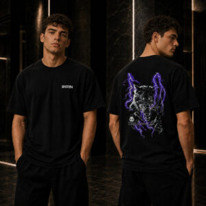 Playera-Wolf-Negro-Basitenclothing