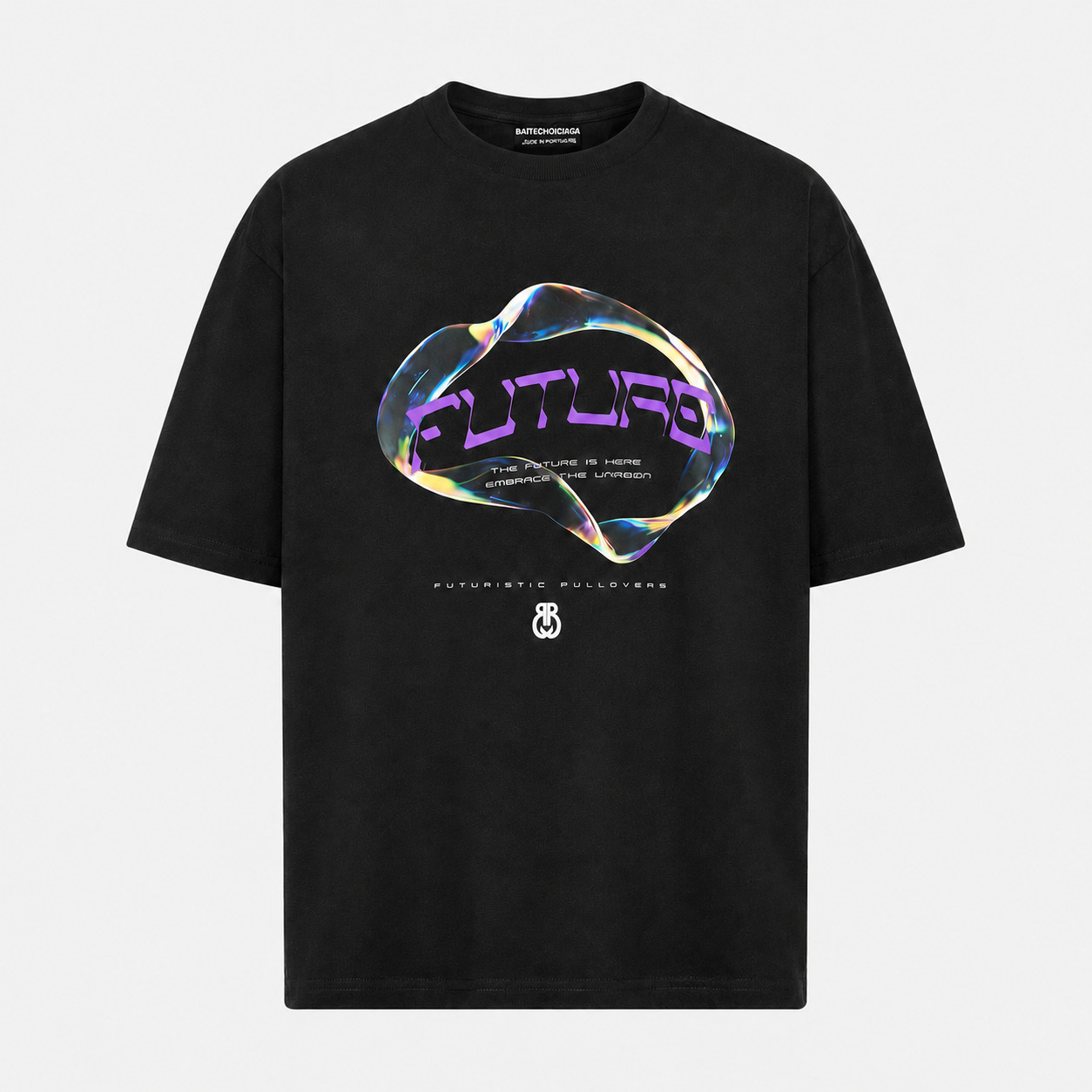 Playera-frente-Future-Bastien-Negro